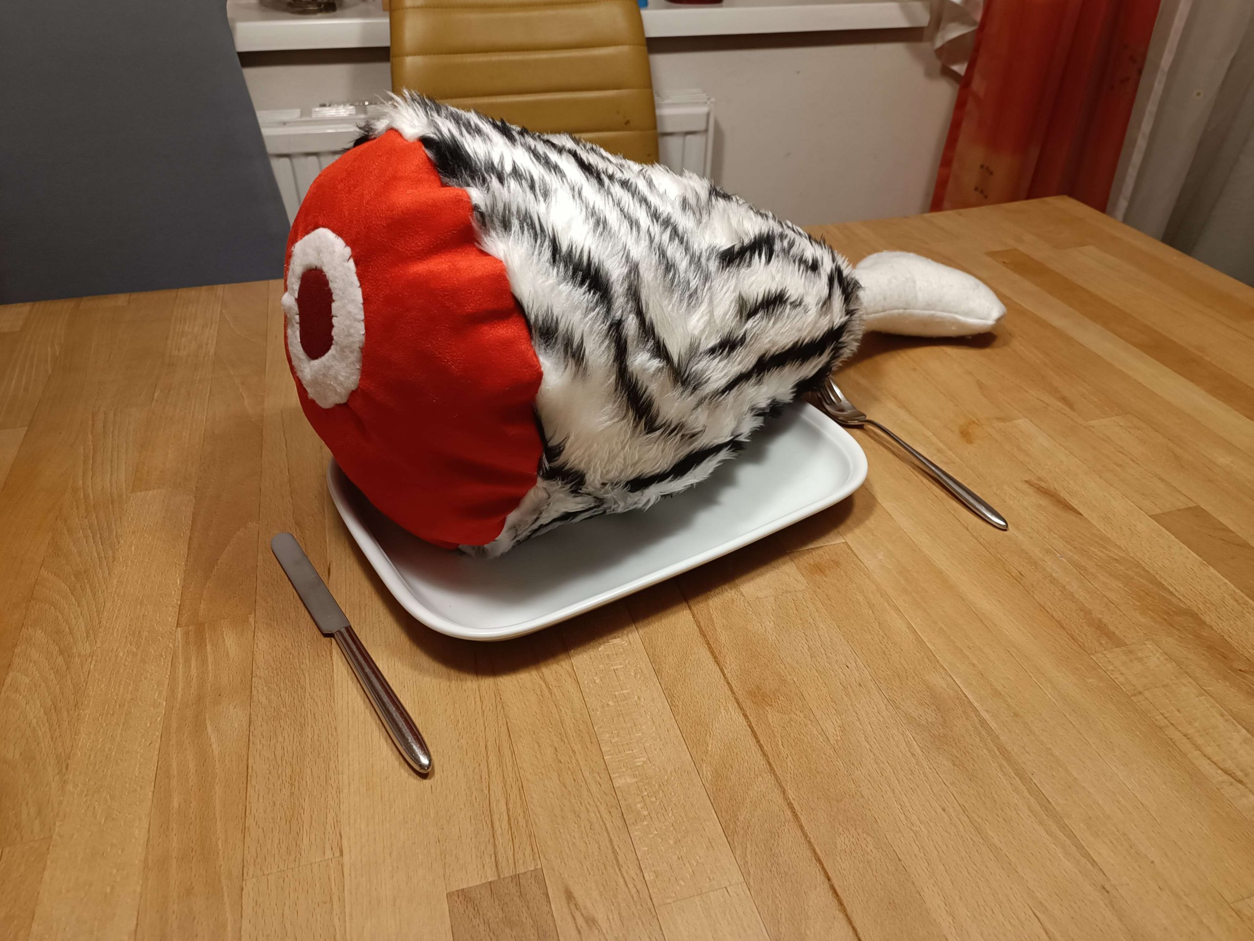 Zebra Meat Plushy