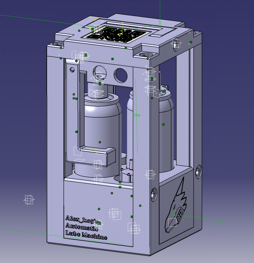 Automatic Lube Machine –  Project ALM